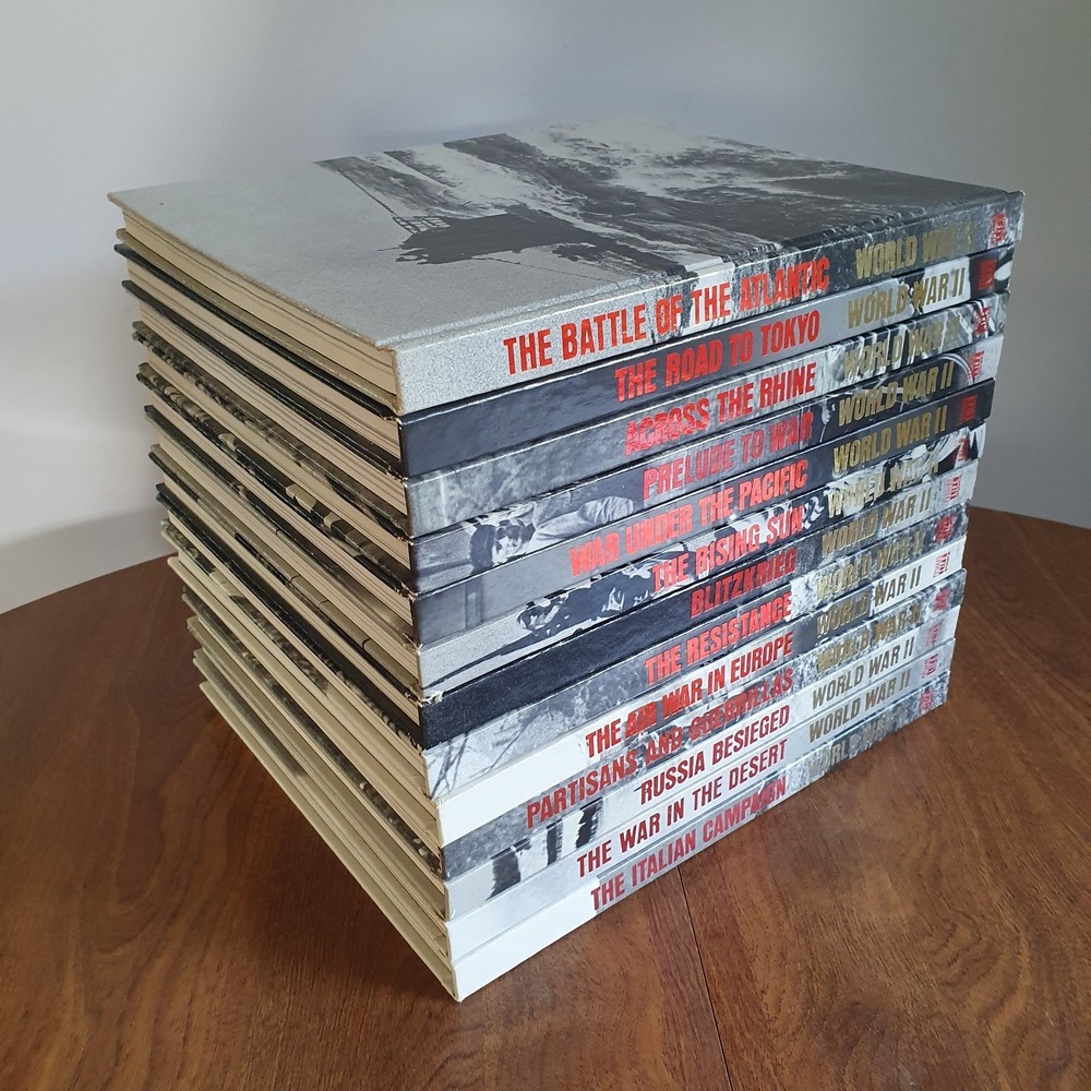 13 Time Life World War 2 Military History Books - 13 Book Lot WW2
